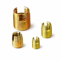 Edelstahl-Gewindeeinsätze in Verschiedenen Größen mit Schlüsselverschluss und Schlitztypen für Metallreparatur, Verstärkungsarbeiten und CNC-Bearbeitung