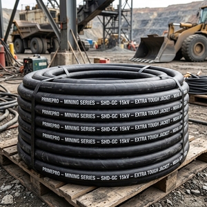 <span class=keywords><strong>Cable</strong></span> de Minería PrimePro SHD-GC 8kV 15kV |   Conector de Alimentación para Excavadora de Alta Resistencia y Blindaje Reforzado |   <span class=keywords><strong>Cable</strong></span> de Arrastre <span class=keywords><strong>con</strong></span> Aislamiento EPR y Revestimiento de CPE - Product Image 2