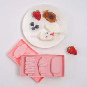 قالب سيليكون بيضاوي الصنع متين من الدرجة الغذائية للآيس كريم والمصيصات - Product Image 3