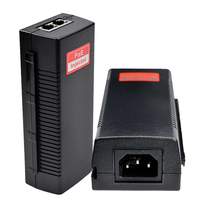 Inyector PoE Gigabit de 30W SDaPo PSE30G PSE801G, Voltaje de Entrada de CA 100~240V, PoE Pasivo de 48V