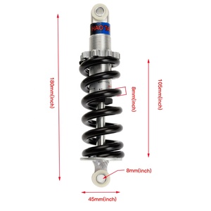 HIAORS – amortisseurs de moto à ressort 180mm Suspension pneumatique arrière 1500lbs pour 2 temps Dirt <span class=keywords><strong>Bike</strong></span> Mountain <span class=keywords><strong>Bike</strong></span> ATV <span class=keywords><strong>amortisseur</strong></span> - Product Image 6