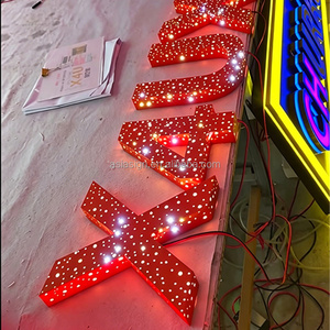 Lettere Luminose LED Personalizzate con Effetto Cielo Stellato, Scritte Decorative Stereoscopiche per Casa e Negozio, Insegna Luminosa - Product Image 5