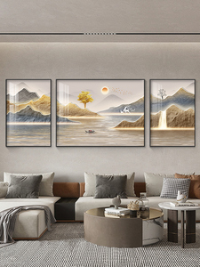 Horloge murale décorative minimaliste de <span class=keywords><strong>salon</strong></span> avec calendrier perpétuel de luxe moderne, peinture murale de fond de canapé, grand <span class=keywords><strong>tableau</strong></span> suspendu - Product Image 6