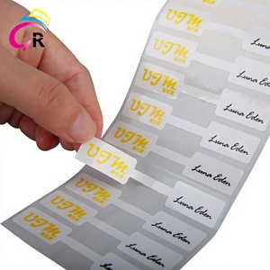 Étiquettes autocollantes personnalisées, durables, écologiques, imperméables, de luxe, pour accessoires de lunettes de soleil, bijoux, codes-barres et bagues - Product Image 1