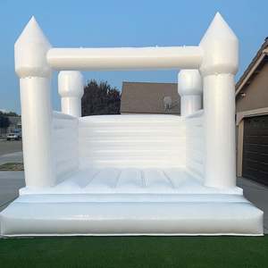 Livraison rapide en quelques jours, château gonflable de qualité commerciale avec toboggans pour mariage - Product Image 3
