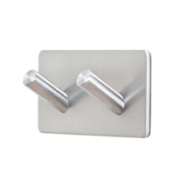 304 Rvs Zelfklevende Haak Zware Muur Waterdicht Stok Badkamer Hangers
