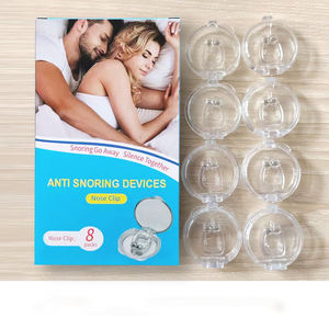2 4 6 8 teile/schachtel Großhandel Schnarchen Stop Gerät Silikon Magnetische Anti Schnarchen Nase Clip Tragbare Schnarchen Mini <span class=keywords><strong>Stopper</strong></span> - Product Image 4