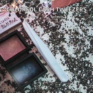 Pince à épiler en nylon renforcé de 8cm Pince à cils en plastique coloré pour le maquillage 6cm Outils de maquillage - Product Image 2