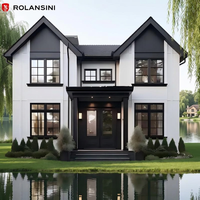 Ventanas Corredizas de Aluminio Resistentes a Huracanes, Modernas, Estilo Europeo, para Hoteles y Villas, Anti-Robo, con Certificación Energy Star, Garantía de 5 Años
