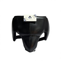 Ceinture de protection inguinale AimBest en cuir PU, réglable, pour la boxe, le kickboxing, le karaté, les arts martiaux