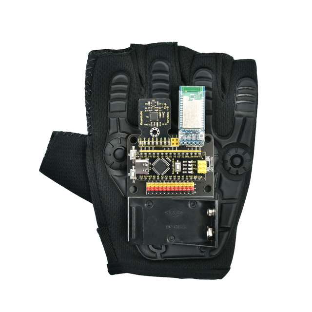 KS0564 Keyestudio Motion Sensing Glove Gesture Control Smart Car for Arduino