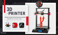 2025 Новый 3D принтер CR10 Pro с обновленной функцией автоматического выравнивания BL Touch для продажи