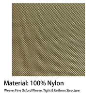 Tissu Oxford en nylon enduit de PU 420D de qualité supérieure - Matériau ignifuge et écologique pour sacs haut de gamme