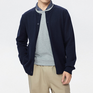 <span class=keywords><strong>Cardigan</strong></span> in Maglia <span class=keywords><strong>Grigio</strong></span> Personalizzato per <span class=keywords><strong>Uomo</strong></span>, Casual ed Elegante - Product Image 2