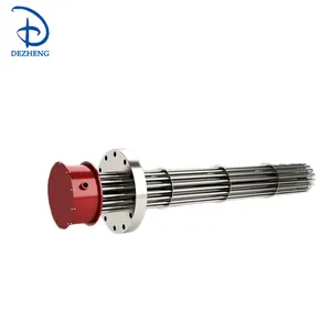 Industrial electric flange tubular immersion heater heating element for oil