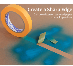 UJANG Ruban de masquage automobile Résistant aux hautes températures 150 degrés Papier Washi Ruban de masquage pour peinture automobile - Product Image 4