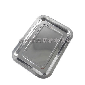 Bandeja de disección de acero inoxidable 18*25cm - Equipo experimental y didáctico para disección biológica - Product Image 5