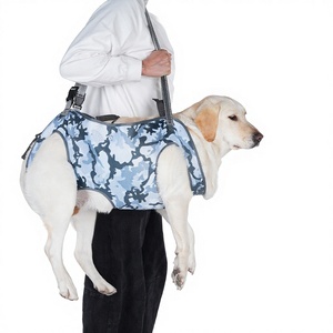 สายรัดยกสุนัขแบบเต็มตัว ช่วยพยุงสัตว์เลี้ยงสำหรับสุนัขสูงวัย/บาดเจ็บ ปรับได้ ช่วยพยุงเดิน ขึ้นบันได - Product Image 2