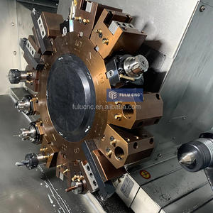 Hoch effiziente automat isierte Schräg bett drehmaschine 4 4 Werkzeug drehen Fräsen Präzise leichte Y-Achsen-Ausrüstung Gebraucht zustand - Product Image 4