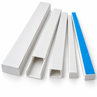 Goulotte de câblage en PVC pour câblage Ethernet LAN et projets de câblage structuré