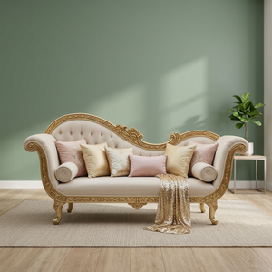 Luxury Wedding <b>Sofa</b> for Bride and Groom Comfortable Stylish Couch for Wedding Ceremony and Event Decor - Product Image 3