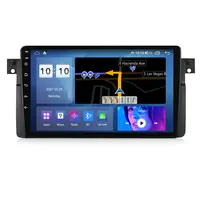 NaviFly-radio con GPS para coche, reproductor multimedia con control de voz, pantalla IPS 2.5D, Android 11, estéreo, para bmw E46