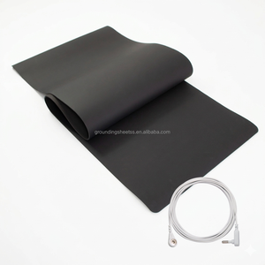 Tapis de yoga antidérapant 5 mm en TPE conducteur pour la méditation et le fitness - Product Image 5
