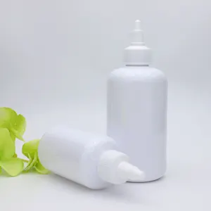 120ml 250ml PET Squeeze Lotion Bottle With 24/410 Plastic Twist Top Cap