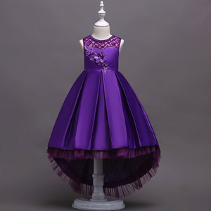 Childrens Princess Dress A Line Sweetheart Neckline Green Flower Girl Gown For Older Kids - Product Image 4