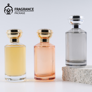 Manufacturing Wholesale High Quality Empty Cylinder <strong>Perfume</strong> Bottles Vintage Round <strong>Pretty</strong> <strong>Perfume</strong> Bottles 50 ml with Box and Cap - Product Image 2