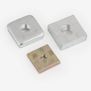 Tùy chỉnh <span class=keywords><strong>M3</strong></span> M4 M5 M6 M8 M10 M22 lớp 4.8 8.8 10.9 mạ kẽm hình vuông màu đen hình chữ nhật nut hình chữ nhật mỏng hạt hình chữ nhật - Product Image 1