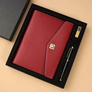 Juego de Regalo Empresarial de Lujo al por Mayor, Cuaderno, Bolígrafo y Memoria USB Personalizados, Juego de Regalo Corporativo - Product Image 1
