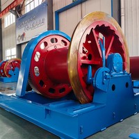 Treuil de puits JZ / Treuil minier / Certifié CE/MA/KA / Tambour simple / Frein à disque / Capacité de charge 10T / Hauteur de levage 800m