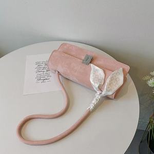 Structured Square <b>Bag</b> with Metal Clasp and Gold Finish Shoulder <b>Crossbody</b> for Women - Product Image 4