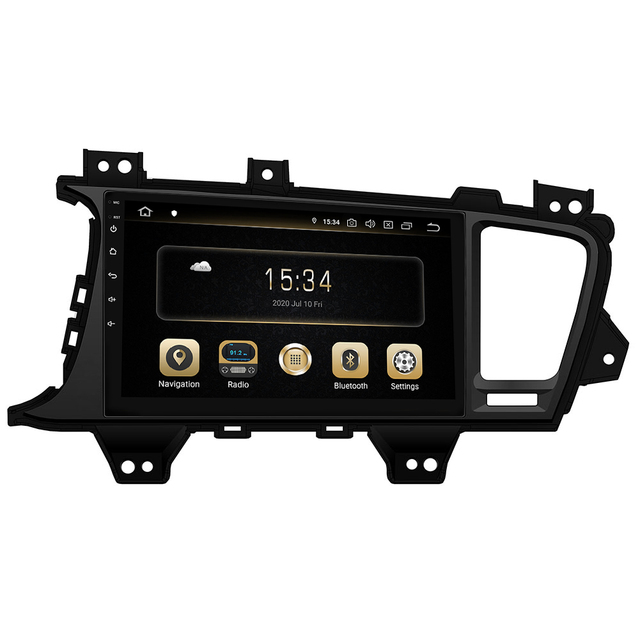 Dropshipping 1 Year Warranty Android Car Stereo Built-in GPS BT Wireless CarPlay Android Auto DSP for KIA K5 /optima 2011-