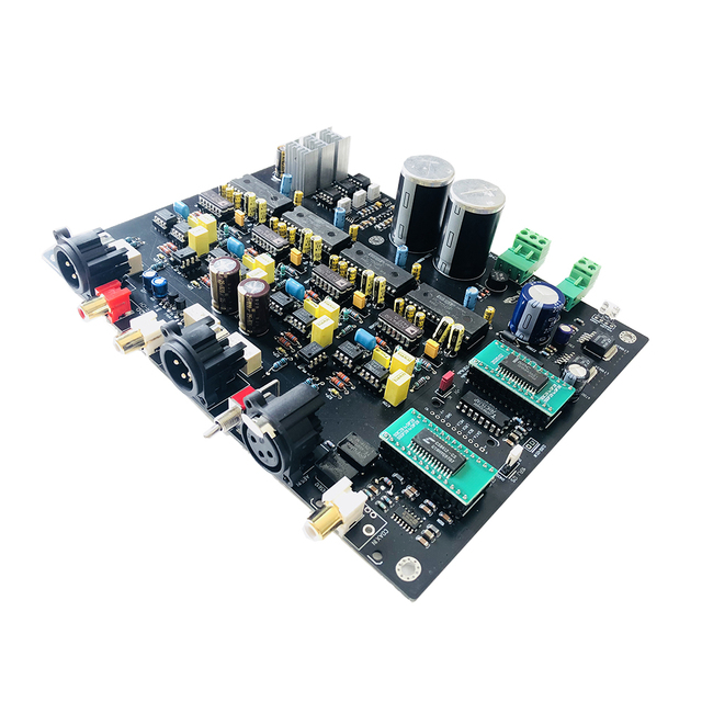 PCM58P*4 DAC Balanced Output Decoder Board Support NOS Xmos Italian I2S Input