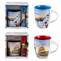 Mug en céramique Chute d'eau de Niagara Canada avec boîte cadeau, logo personnalisé, vente en gros, souvenir, tasse à café en porcelaine, en vrac