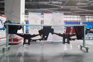 Stock disponible remorque suspension tandem triplex allemand pièces de remorque afrique moyen-orient marché avec le prix le plus bas - Product Image 4