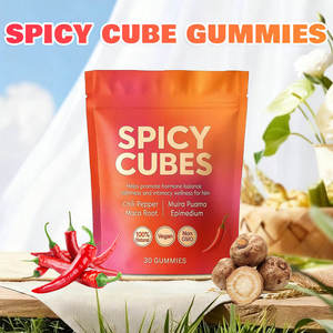 Gomitas Picantes con Logotipo Privado Personalizado, 30 Unidades, Suplemento <span class=keywords><strong>para</strong></span> Adultos, Ayuda a Promover <span class=keywords><strong>el</strong></span> Equilibrio Hormonal, Calma y Intimidad, Certificado - Product Image 2