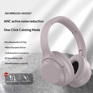 2026 New ANC Active Noise Cancelling Headphones High Battery Life Wireless Sport Earphones - Product Image 2
