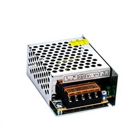 Alimentation à découpage AC/DC 2A 12V avec boîtier métallique, adaptateur à sortie unique pour éclairage LED et équipement de vidéosurveillance