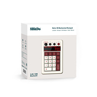 Teclado Numérico Mecánico Retro 8BitDo de 18 Teclas, Compatible con PC y Modo Calculadora Estándar para Windows y Android - Edición Jade