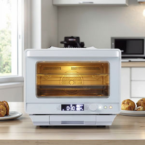 OEM/ODM Friteuse Four Friteuse à vapeur sans huile sans huile Doublure en acier inoxydable Visible <span class=keywords><strong>Silver</strong></span> <span class=keywords><strong>Crest</strong></span> 40L Friteuses à air - Product Image 1