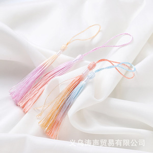 Handmade Gradient Tassel Fabric DIY Jewelry Accessories For <b>Bookmarks</b> Pendants Craft Supplies - Product Image 2