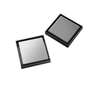 OEM Stainless Steel Modern Square Floor Drain Grate for Bathroom Toilet with Flushbonading Drainage - Product Image 1