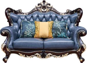Chinois canapé salon 3 2 1 plume souple canapé antique ensemble de meubles design classique - Product Image 3