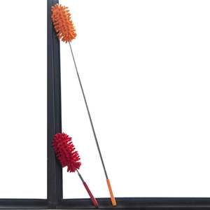 Brosse <span class=keywords><strong>extensible</strong></span> pour chambre à domicile manche en chenille plumeaux de voiture nettoyage de la poussière <span class=keywords><strong>plumeau</strong></span> en microfibre - Product Image 3