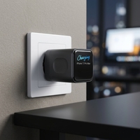 Chargeur rapide Ai Screen Gan 45W USB-C PD, adaptateur secteur NBR 14316 Anatel pour téléphones