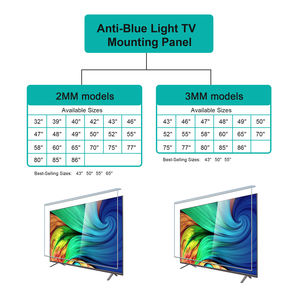 मॉडोटेक 2025 हॉट बिक्री एचडी एंटी ब्लू लाइट टीवी स्क्रीन प्रोटेक्टर 43 "50" <span class=keywords><strong>55</strong></span> "65" tcl 50 इंच 4k kalled Google स्मार्ट नेतृत्व टीवी - Product Image 3