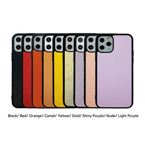 Étui de téléphone portable en <span class=keywords><strong>cuir</strong></span> fantaisie avec logo personnalisable, <span class=keywords><strong>coque</strong></span> arrière avec boîte cadeau de vente au détail, fabricant FBA pour <span class=keywords><strong>iPhone</strong></span> <span class=keywords><strong>12</strong></span> <span class=keywords><strong>Pro</strong></span> - Product Image 3